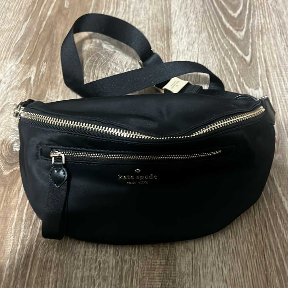 Kate Spade Black Belt Bag